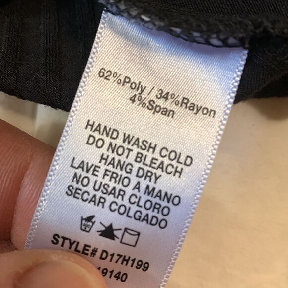 DOUBLE ZERO, tunic, sleeveless, w/slit to side and cross seam, great cond., - Picture 5 of 9